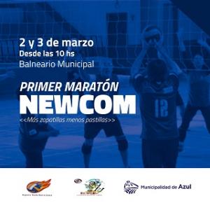 Primera maratón de newcom en Azul